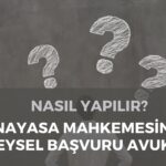 Anayasa Mahkemesine Bireysel Başvuru Avukatı - Kahyaoğlu Hukuk
